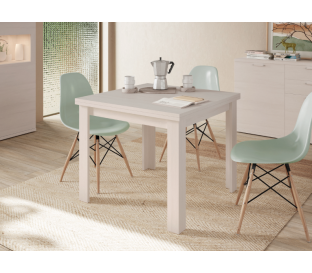 Mesa comedor extensible libro