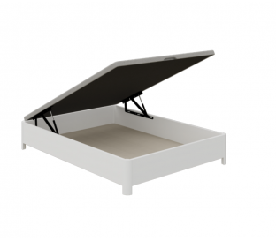 Canape base tapizada 3D con patas