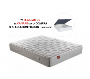 Colchón PIKOLIN Mod. Optimun con REGALO DE CANAPÉ